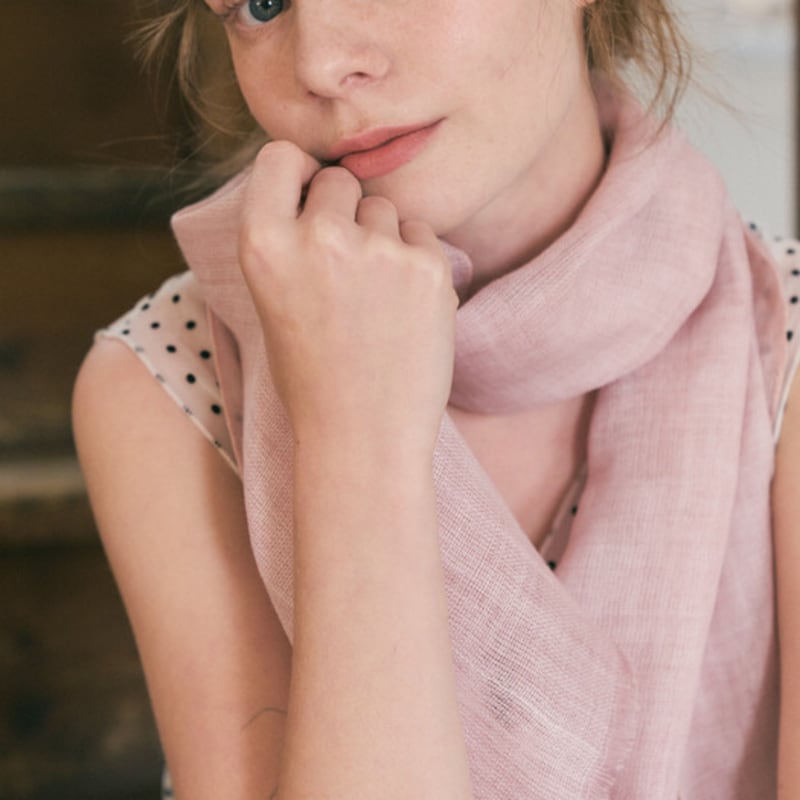 

RaJu Natural Fringe Scarf_7 Color Gray Gray