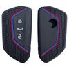 Silicone Car Key Case Full Cover Shell For Vw Volkseagen Golf 8 Mk8 Id.3 Id.4 Cupra Skoda Octavia Seat Leon Mk4 -