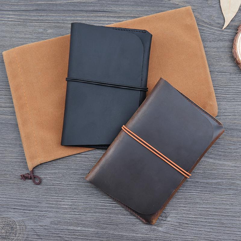 Обложка для паспорта из 100% натуральной кожи с ремешком — фото 7