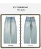 High Street Style Damen Weite Jeans - Frühling/Herbst 2026 Bodenlang Lockerer Schnitt