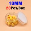 20Pcs/Box Carp Fishing Lures Pop up Boilies Baits Foam Ball Ronnie Rig Method Fishing Lures Hair Rig for Carp Fishing
