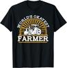 World's Okayest Farmer Rancher Agribusiness Farmer Gift Unisex T-Shirt