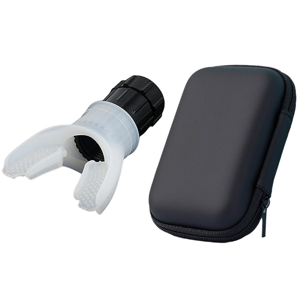 Silicone Breathing Trainer Lung Respirator Fitness Equipment Respiratory High Altitude Training Outdoor Use Expiratory Exercise Tool
