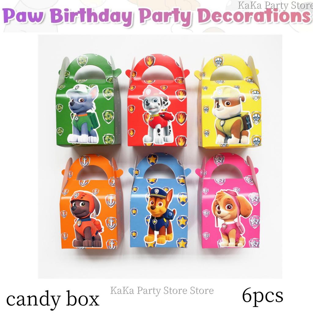 Paw Patrol Birthday Party Decor Dog Skye Disposable Tableware Tablecloth Cup Plate Baby Shower Kids Gift Girl Boy Party Supplies