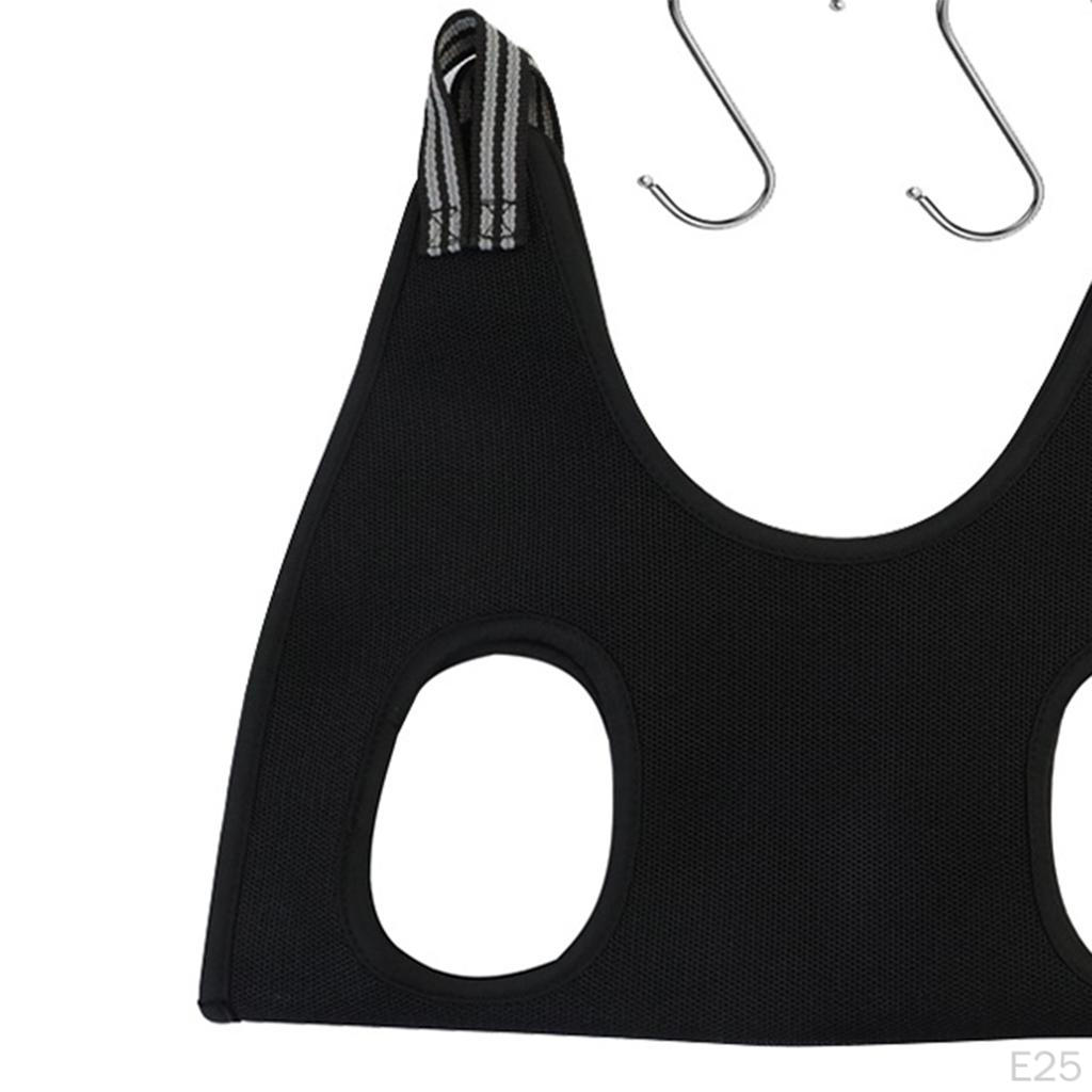 Breathable Dog Grooming Hammock Set, W/ Pliers files Restraint Bag ,Harness Helper Trimming