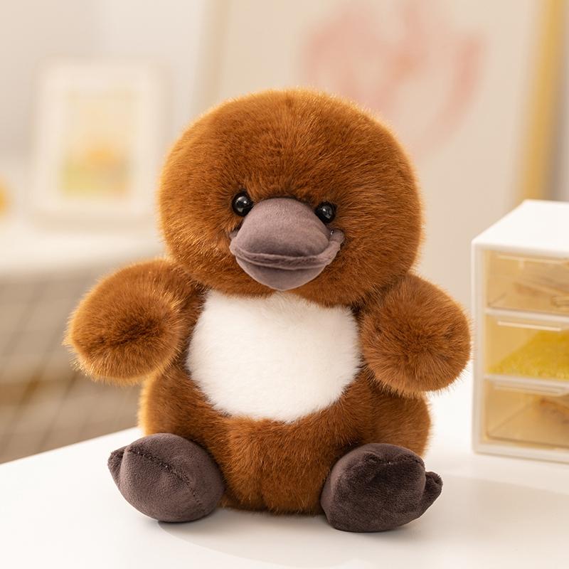 

22CM Cute Small Platypus Plush Toys Soft Stuffed Animal Doll Lovely Duckmole Doll for Christmas Xmas Gifts 22cm