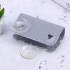 Sponge Holder Drain Rack Pp Sink Organizer Grey Suction Cup Dishwashing Storage Rack Kitchen Faucet Sides Countertop