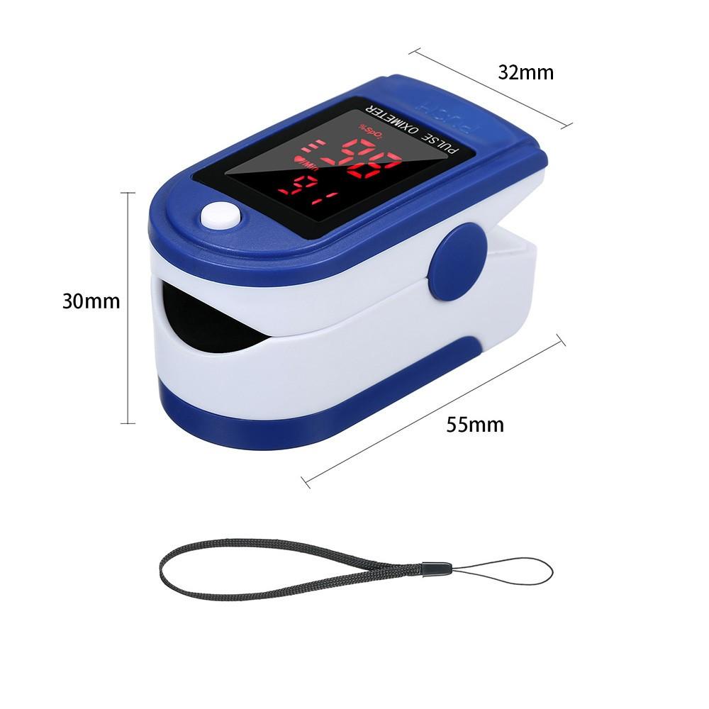 Fingertip Pulse Oximeter OLED Display Blood Oxygen Saturation SpO2 and Pulse Rate Monitor Portable Finger Clip