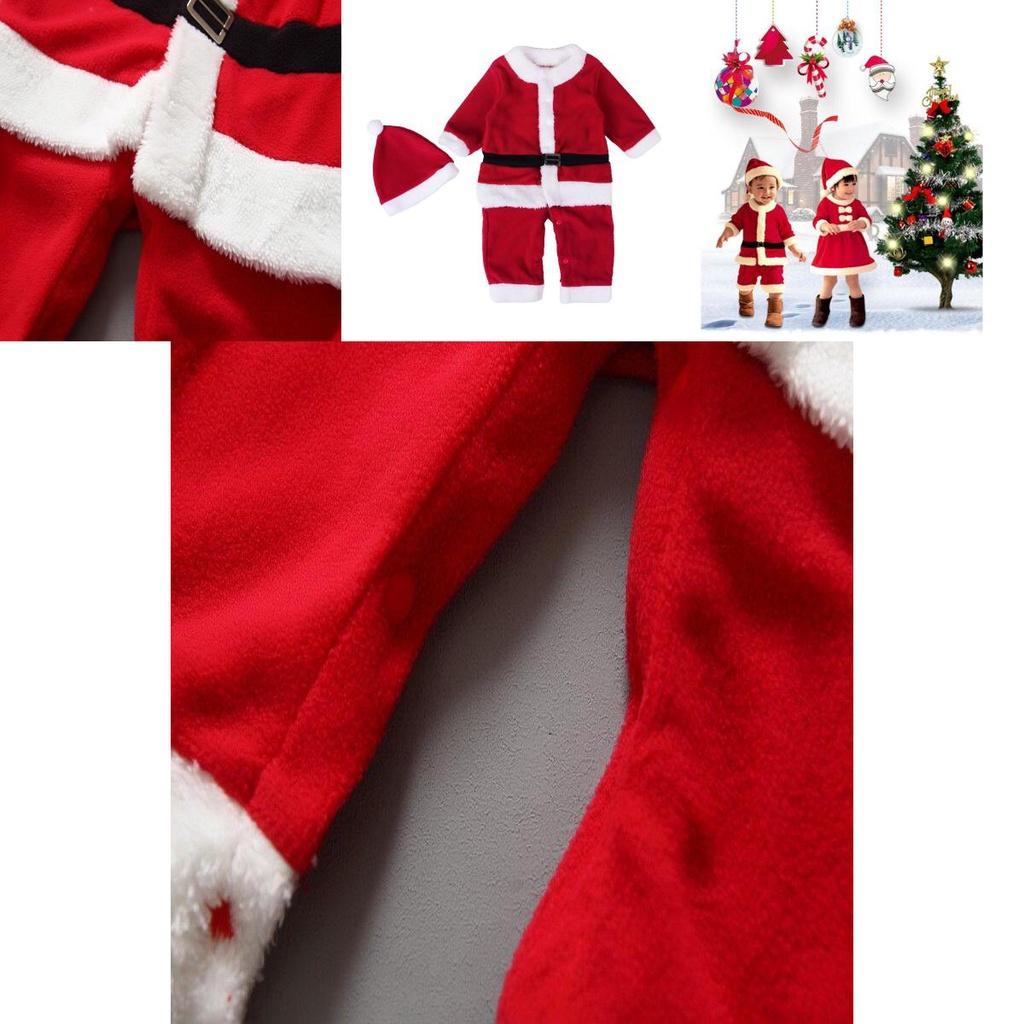 Stylish And Soft Santa Claus Christmas Dress Set For Boys And Girls