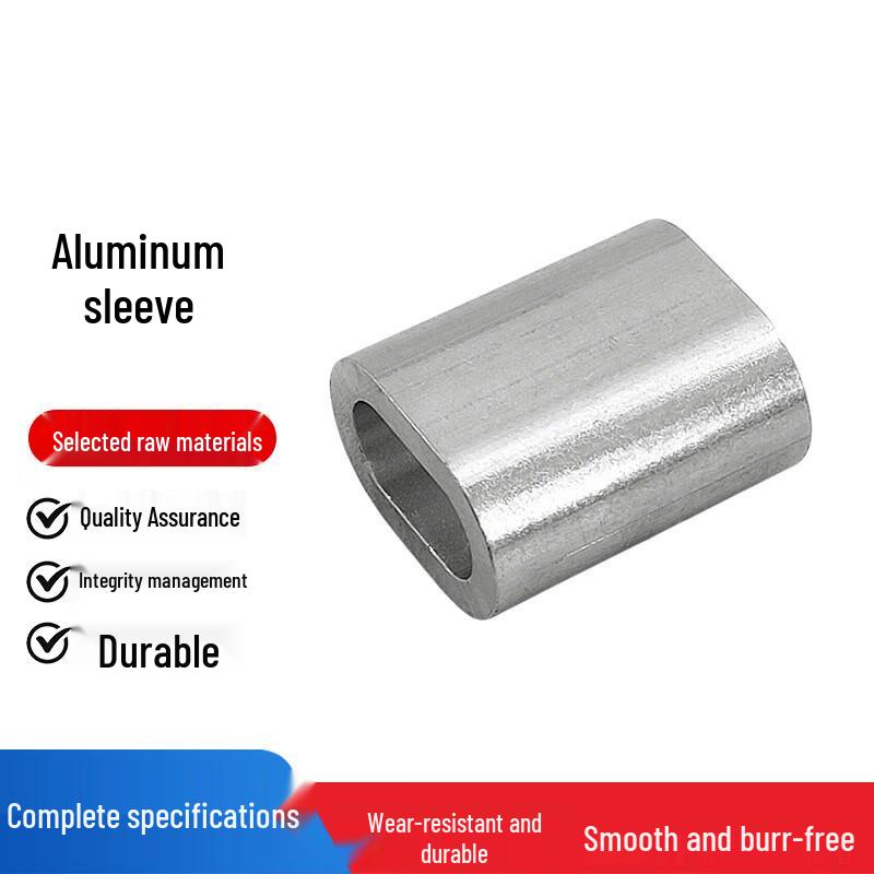 Steel Wire Rope Aluminum Crimping Sleeves