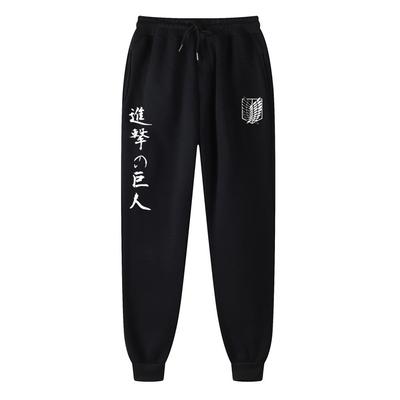 Anime Angriff auf Titan Gedruckt männer Jogger Marke Mann Casual Hosen Jogginghose Fitness Workout Laufen Sport Hosen Kleidung