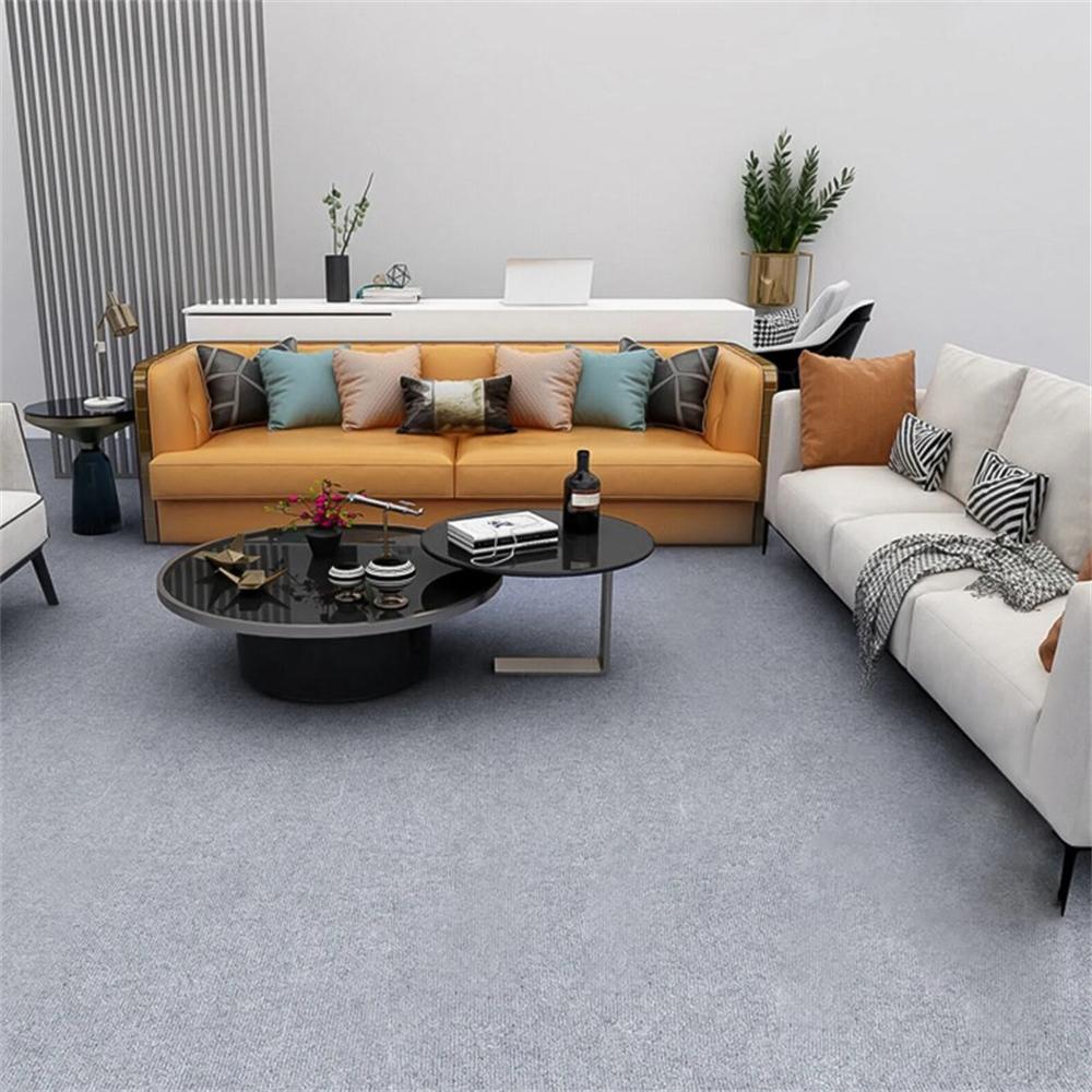 20pcs DIY Self Adhesive Carpet Floor Tiles Sticker Square Rugs Peel And Stick Mat Flooring For Kitchen Home Decor Carpets