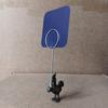 3Pcs Note Holder Stable Anti-Corrosive Spiral Clip for Notes Photos Menus