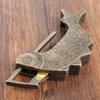 1PC Antique Bronze Old Chinese Lock Retro Jewelry Wooden Box Padlock Lock For Suitcase Drawer Cabinet Hardware Accessories
