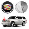 14.2CM Car Front Head Center Grille Emblem Badge Label Sticker for Cadillac Escalade 2007 2008 2009 2010 2011 2012 2013 2014
