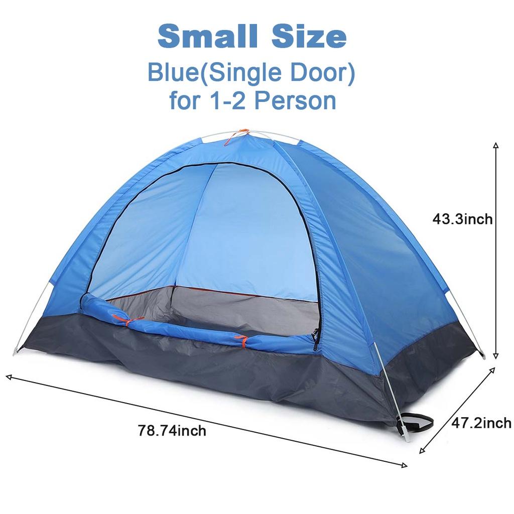 Fully Automatic Pop-Up Quick Shelter Outdoor Travel Hiking Waterproof Camping Tent 1-4 Person Portable Tent Instant Set Up Tent