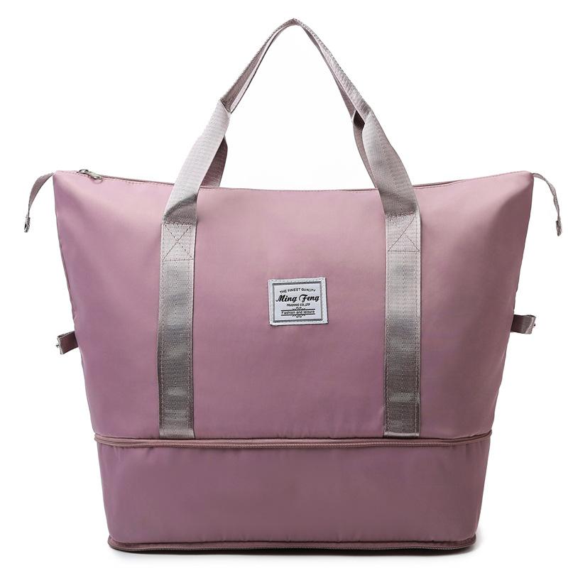 Large Capacity Waterproof Travel Bag with Dry Wet Separation, Sports Swimming and Fitness Bag, Short Distance Business Travel Luggage Bag