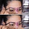 8 Stück/Set Augenbrauenformvorlage Helfer Augenbrauen Schablonen Set Pflegekarte Augenbrauen Definieren Make-up Werkzeuge Maske