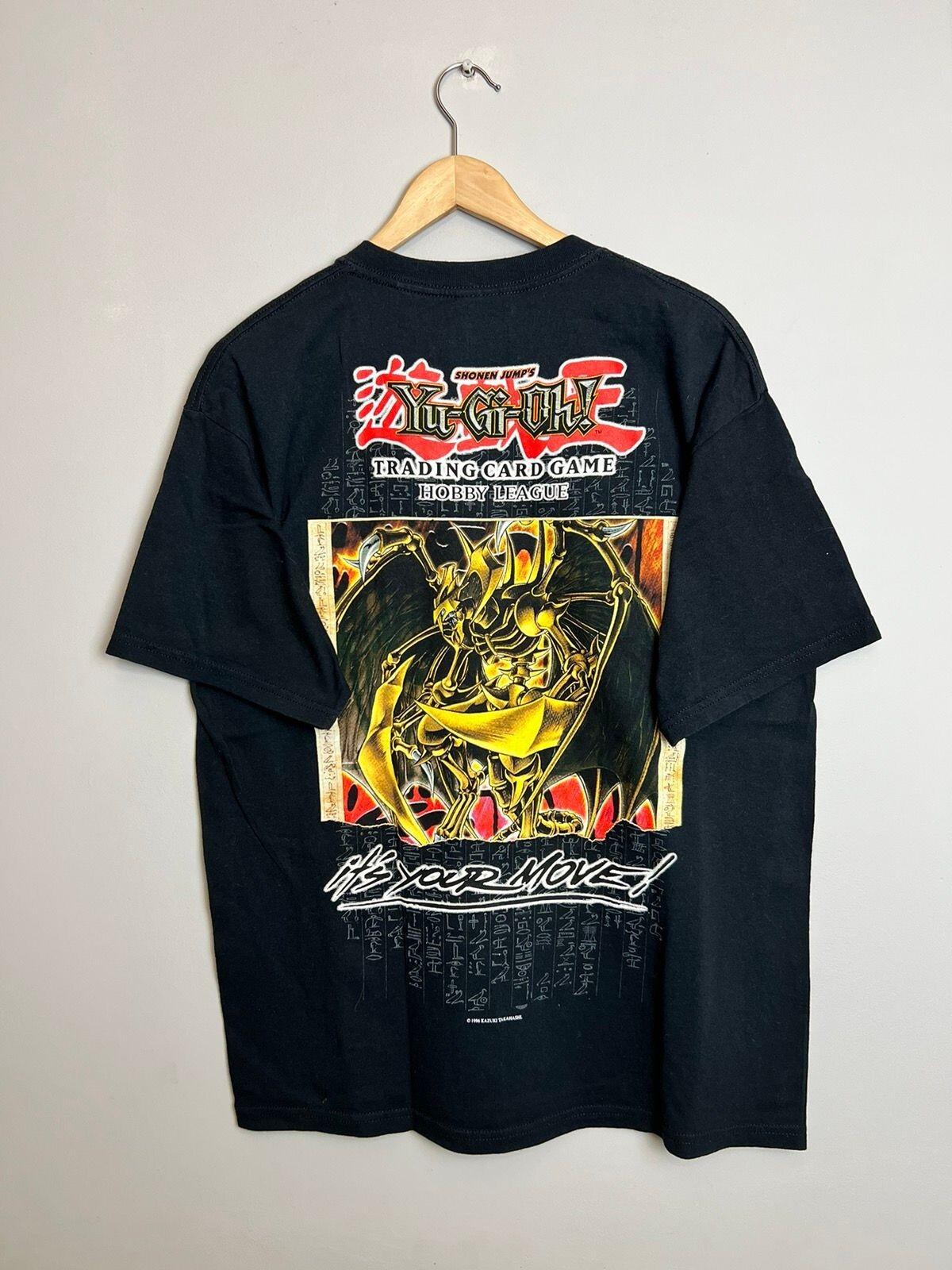 Vintage 1996 Yu-Gi-Oh! Trading Card Game Anime Tee 90s Unisex T-Shirt XXXL