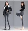 2025 Women's Slim Fit High Waist Stretch Jeans - Plus Velvet, Thickened, Warm, Pencil Cut for Autumn/Winter