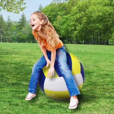 SALUDABLE Beach Ball, Giant Volleyball, Large Jumbo Ball, Perfect for Water Sports and Water Play (60cm)