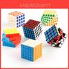 High-quality Colorful 5x5 Magic Cube Smooth Rotating Brain Teaser Puzzle Toy For Kids