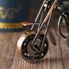 Retro Wrought Iron Harley Motorcycle Model: Industrial Style Ornament for Home Decor