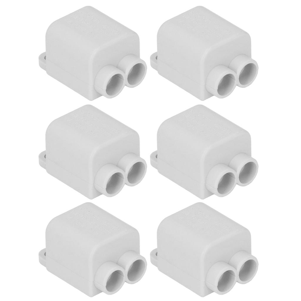 6PCS Wire Connector T Type Splitter1000V 100A High Power No Break Quick Connectors ZK‑1216