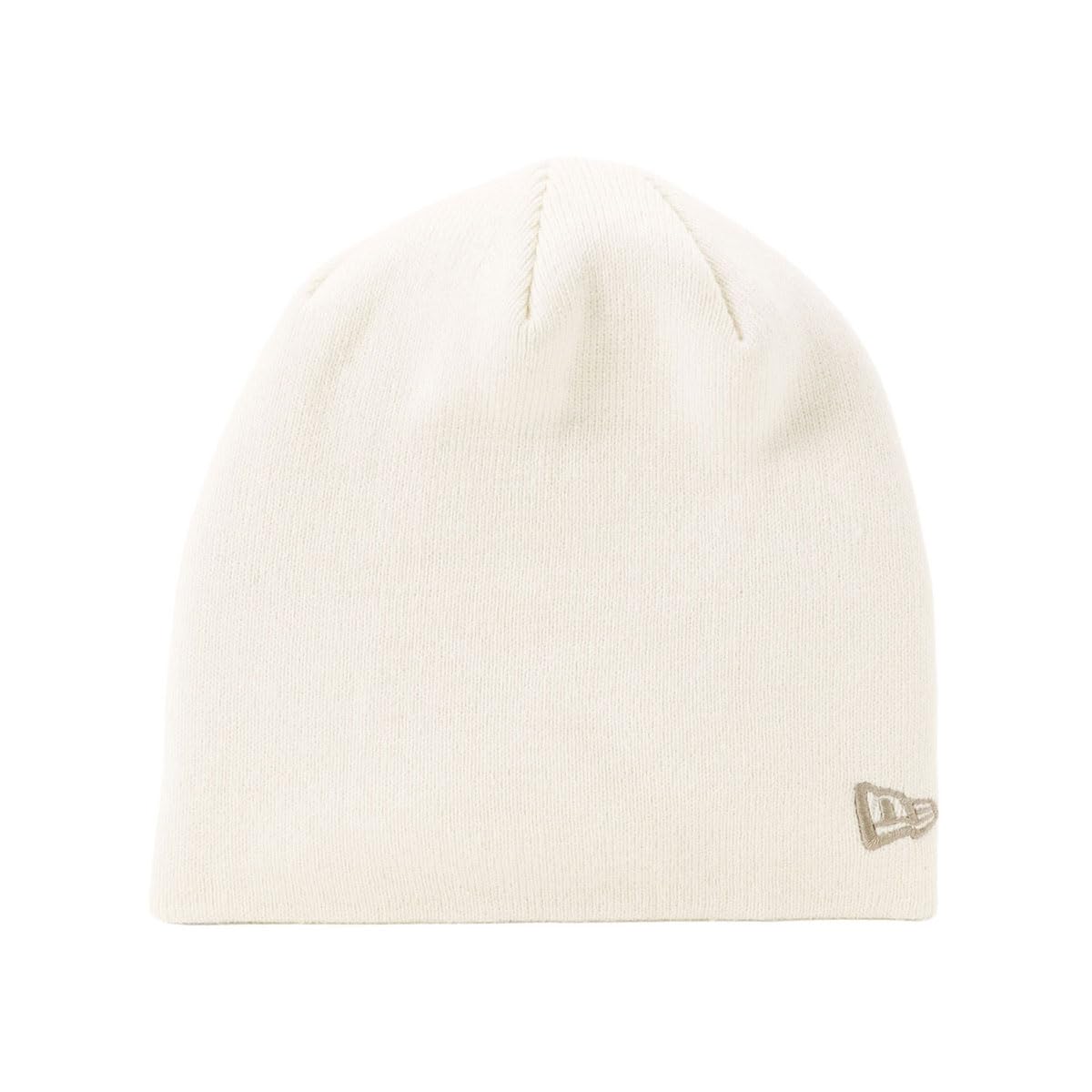 

New Era Basic Beanie Knit FREE BASIC BEANIE OWHI Hat, Off-White,