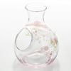 Otsuka Glass Usu Sakura Glass Carafe 47P112, Clear, Approx. Diameter 3.8cm X Width 9.4cm X Height 12.5cm