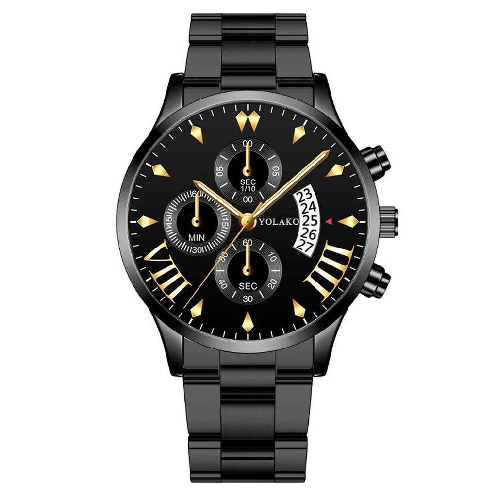 Men's Waterproof Luminous Running Alarm Clock Watch