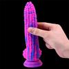 Female Corn on The Cob Silicone Penis Anal Plug Penis Simulation Big Dildo Adult Products