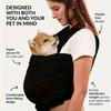 Dog Carrier for Small Dogs Front Facing Dog Carrier Sling Hands Free Cat Sling Size Adjustable Soft Cotton