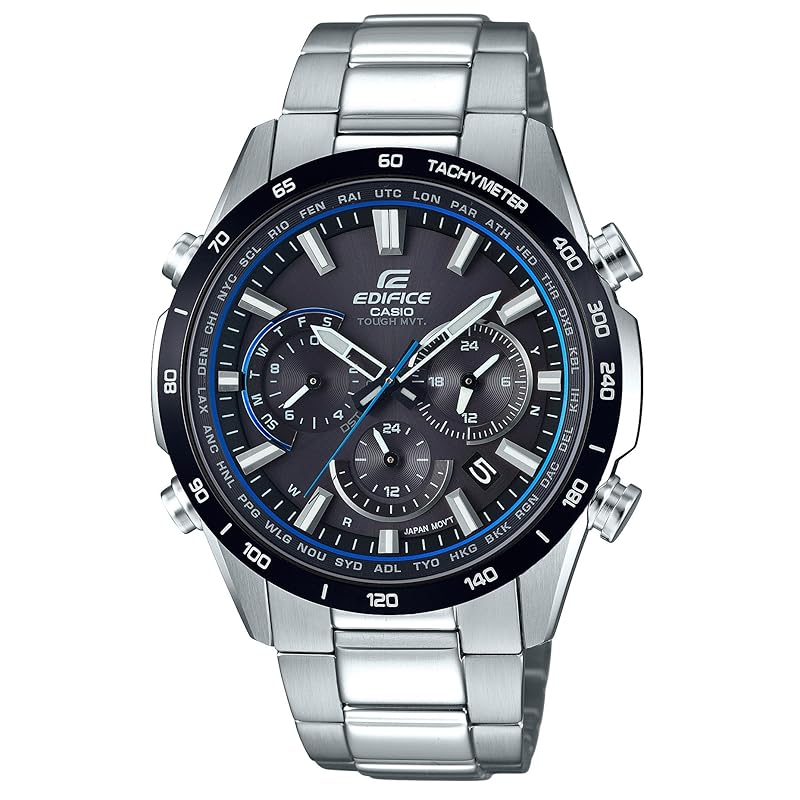 

[Casio] watch Edifice [] Radio Solar EQW-T650DB-1AJF men s silver