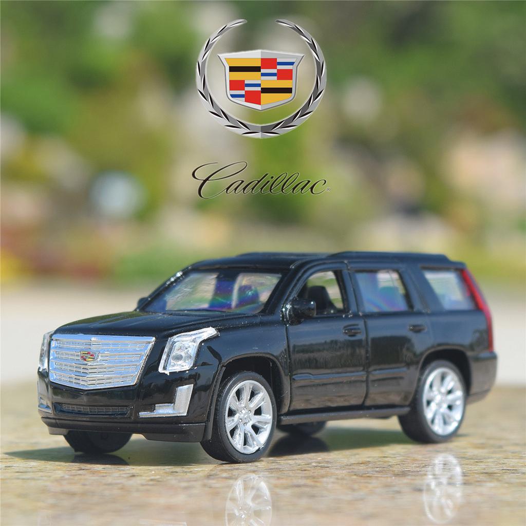1:36 Cadillac SUV Escalade Alloy Car Model Diecasts Metal Toy Vehicles Pull Back Car Model High Simulation Collection Kids Gifts