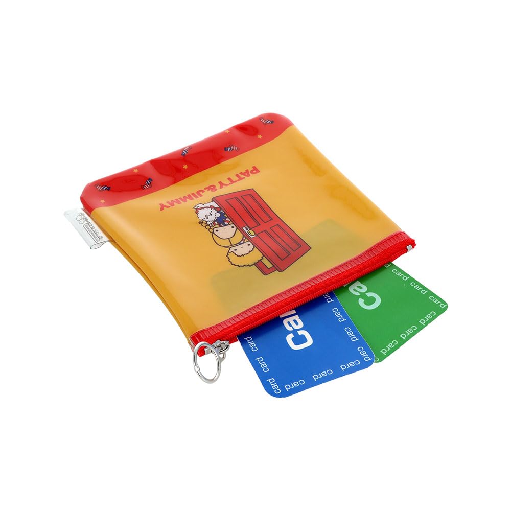 Stationery Patty Jimmy Sanrio Characters Goods Clear Flat S2337320 Sun-Star & Pouch, Material, Square,