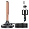 HD TV Antenna 4K 1080P Support 480 Miles Strong Signal Range Magnetic Base VHF UHF DVB T2 for Indoor Outdoor