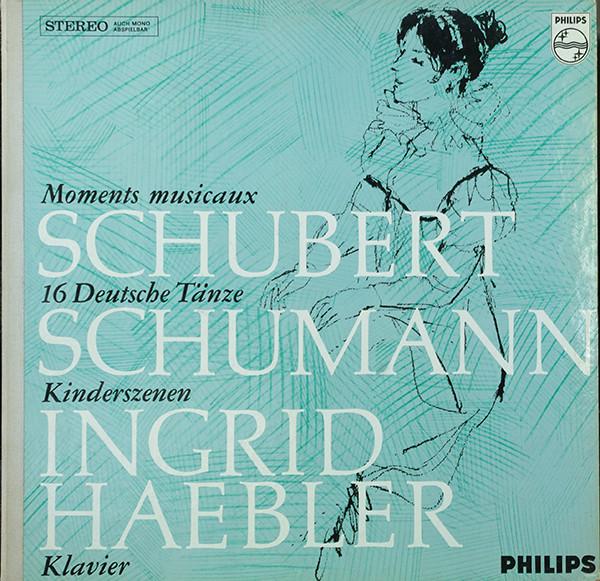 

LP Record INGRID HAEBLER Schubert Moments Musicaux 16 Deuts 802738LY PHILIPS 1968 Netherland Classical Used