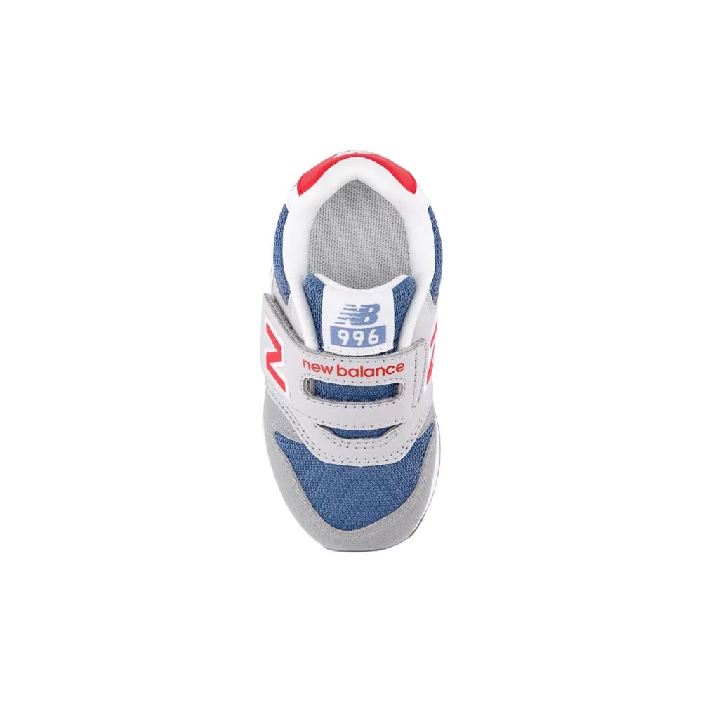 New Balance Nb 996 Cute Classic Energetic Comfortable Shock Absorbing Durable Toddler Shoes Baby Shoes Blue Red IZ996TG3