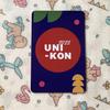 [USED] 2022 IVE UNI-KON admission bonus: 1 Wonyoung trading card