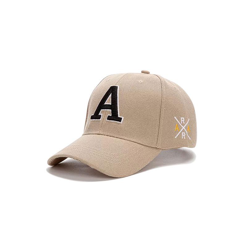 

1 Summer Men s Embroidered A Letter Multi Color Duck Tongue Hat Outdoor Sports Baseball Hat Adjustable хакі