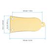 2PCS 3 Holes Metal Truss Rod Cover Metal Guitar Bass Replacement Truss Rod Cover  Guitar Replacement