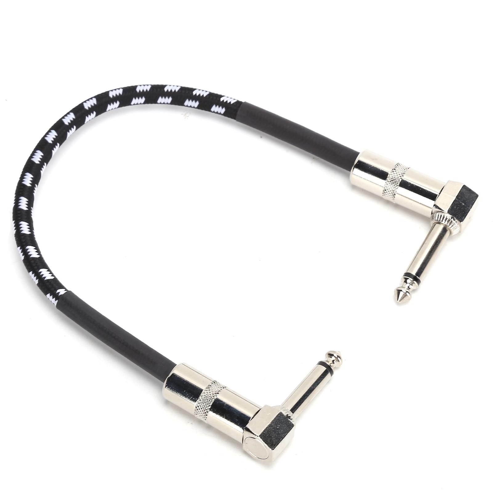 

JORINDO JD6225 6,35 мм двойной мужской соединительный кабель соединительный шнур для музыкальных инструментов электрический 15cm/5.9in