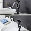 Gold Creative Wash Basin Faucet Hot and Cold Bathroom Sink Taps Single Hole Toilet Bathroom Faucets Brass Deck Mounted Water Tap