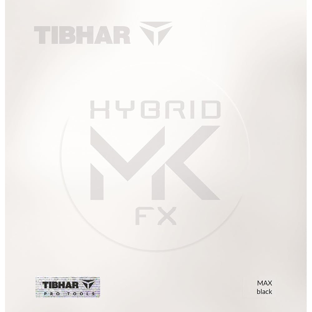 

TIBHAR Hybrid MKFX Table Tennis Rubber TJR175-BLK (Black/3L/Men s, Women s) чёрный