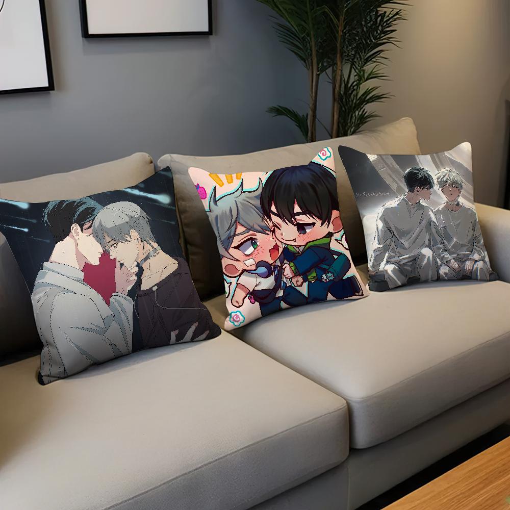 anime fanart a-Alien Stage Ivan Till chibi Comfortable soft Pillow Case for Sofa Living Room Home office Decor Protective Covers
