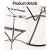 Decorative 50 Hole Heart Shape Iron Jewelry Stand Earring Organizers Desktop Display for Earrings Home Store Presentation