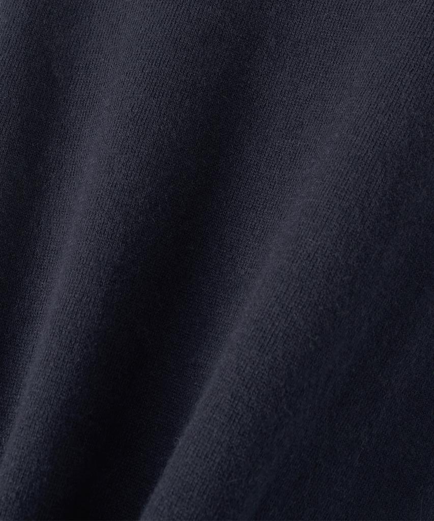 ANOTHER OFFICE WOMEN W. V-Neck Solid Knit (Navy)