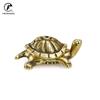 Vintage Brass Japanese Tortoise Incense Holder Burner Small Tea Pet Ornament Animal Turtle Figurines Miniatures Desk Decorations