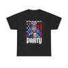 We The People Like To Party USA Graphic T Shirt Funny Unisex Heavy Cotton Tee